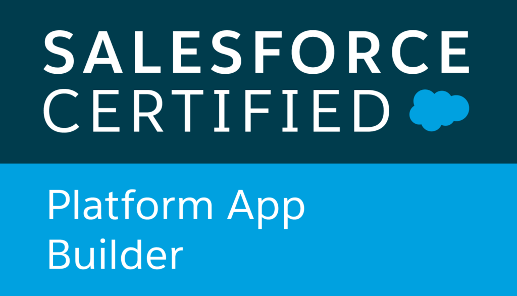 Salesforce certified, Platform App Builder