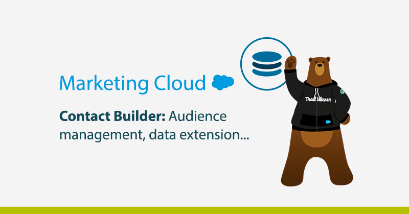 Contact builder, Marketing Cloud