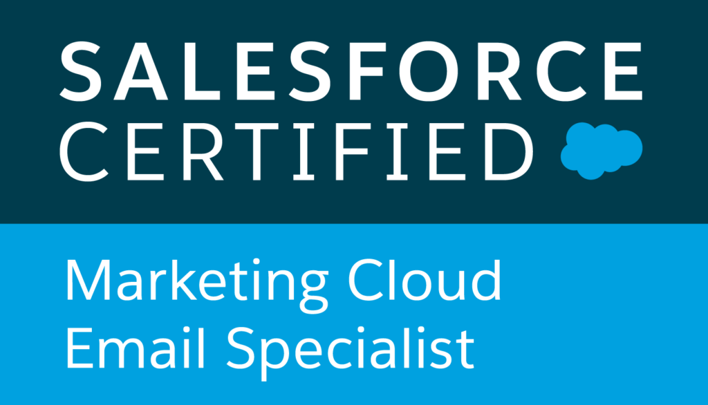 Salesforce certified, Email Specialist