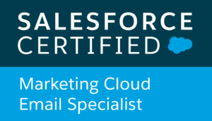 Salesforce certified, Email Specialist