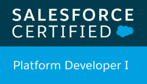 Salesforce certified, plataform developer I