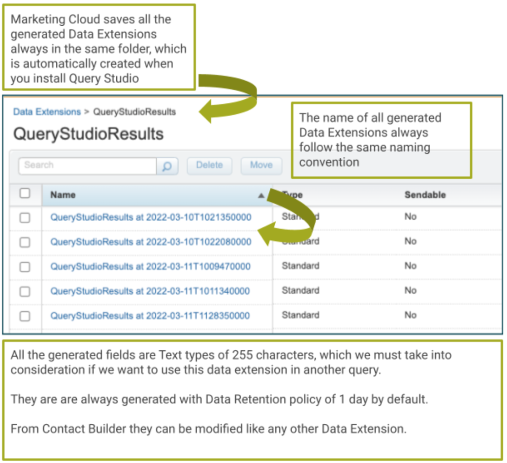 Generate Data extension