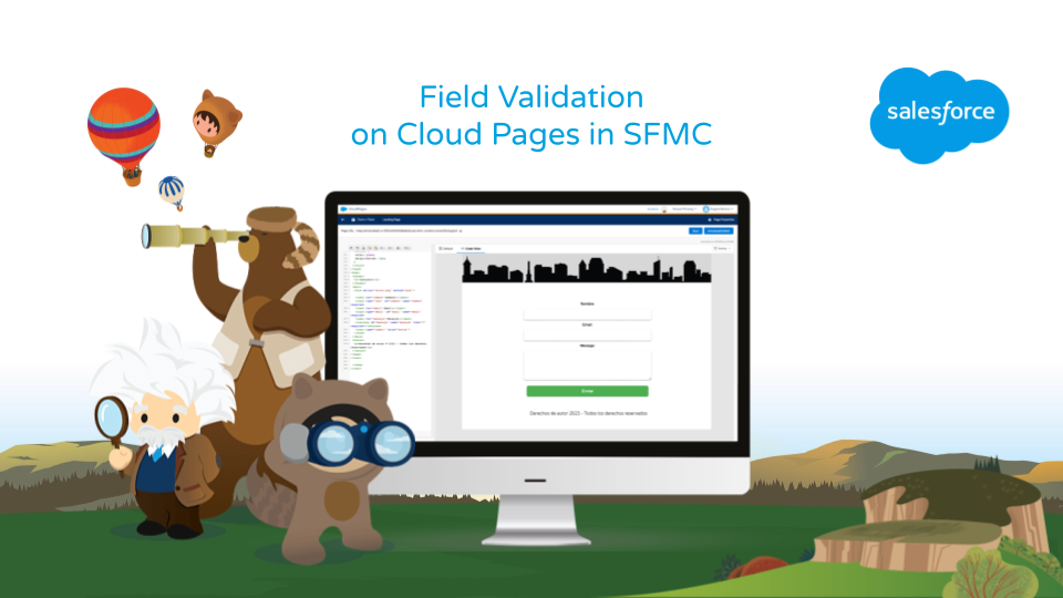 Field Validation on Cloud Pages Forms in SFMC