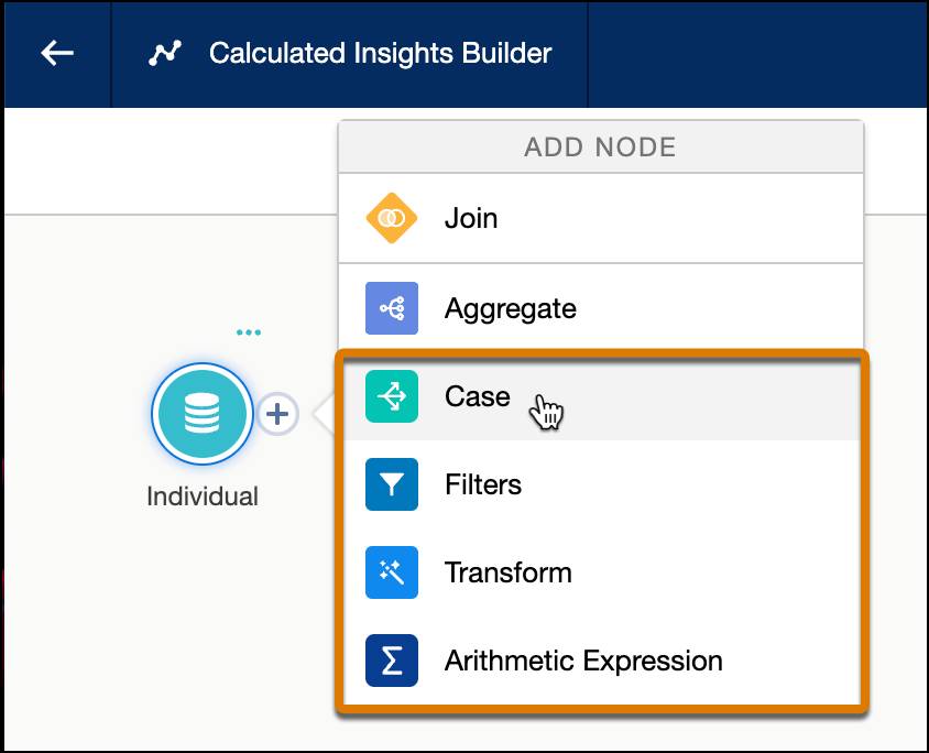 Calculated Insights Builder